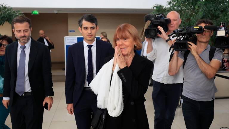 Gisèle Pelicot en el Tribunal de Aviñón este miércoles. Foto: EFE