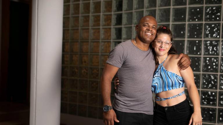 $!Nekane Fuentes junto con su ‘maestro’ Cristiano Ribas. Foto: Ángel Ullate