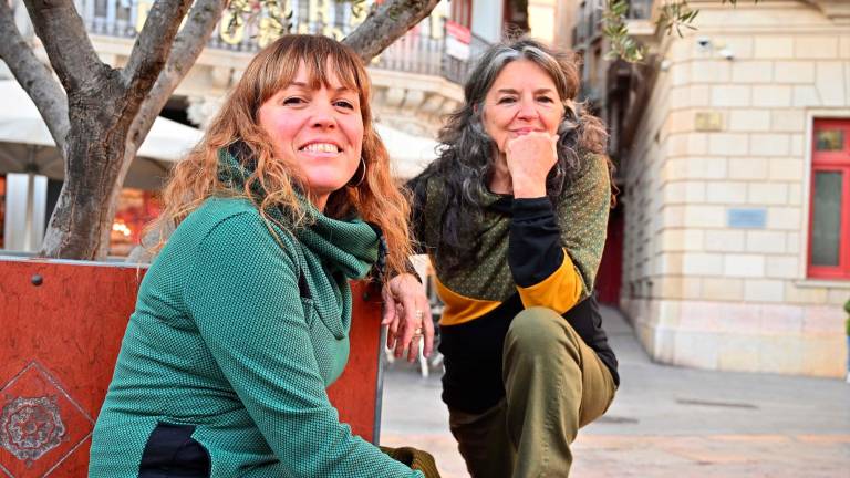 Marta Sureda, de la botiga Batabat, i Fabiana Bernaldo de Quirós, del comerç El Árbol. foto: Alfredo González