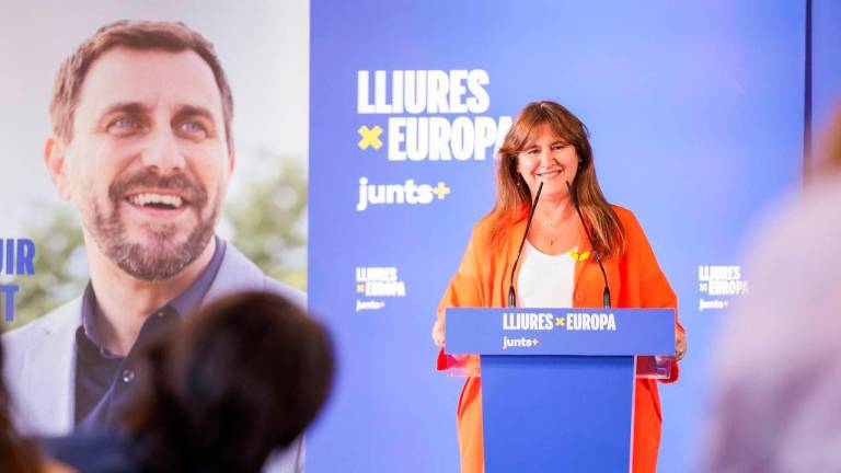 La presidenta de Junts, Laura Borràs. Foto: Facebook
