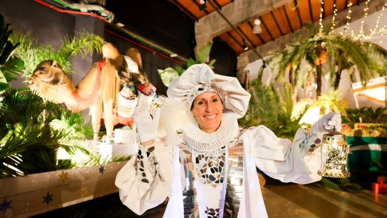 La Patge de la Llum es una de las protagonistas de las Navidades en Tarragona. Foto: Alba Mariné