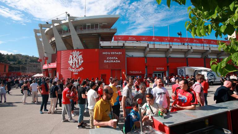 El Nou Estadi presentará un lleno absoluto para el partido ante el Málaga. Foto: Angel Ullate