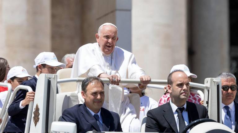 El papa Francisco, durante un evento de esta semana. Foto: EFE