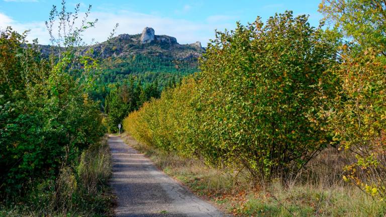 Vista del Picorandan de camino a Les Tosques. FOTO: S. García