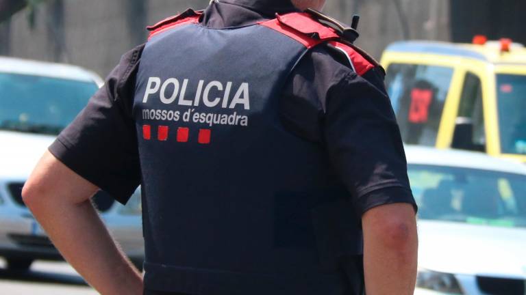 Un agente de los Mossos d’Esquadra. Foto: ACN