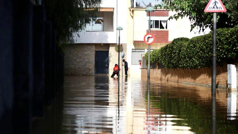 $!La Móra es una de las zonas más afectadas por el temporal. Foto: Marc Bosch