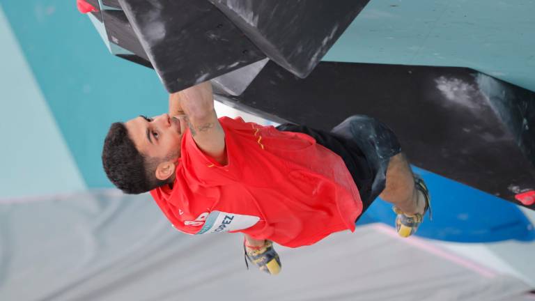 Alberto Ginés, durante su concurso. FOTO. EFE