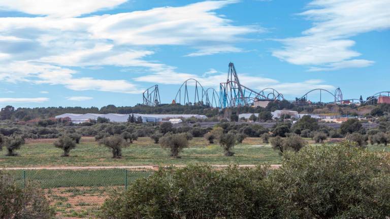 Los terrenos para construir Hard Rock se encuentran dentro del CRT de Vila-seca y Salou, entre PortAventura y la autovía C-31b. Foto: Alba Mariné