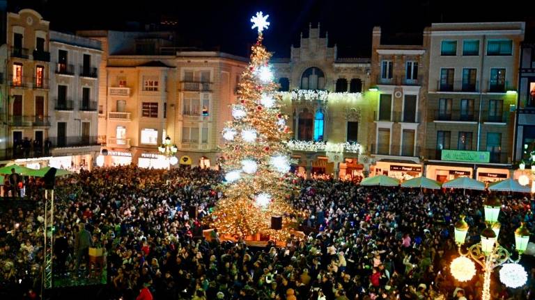 Aquest dijous començara la campanya “Reus, és Nadal”. Foto: Alfredo González