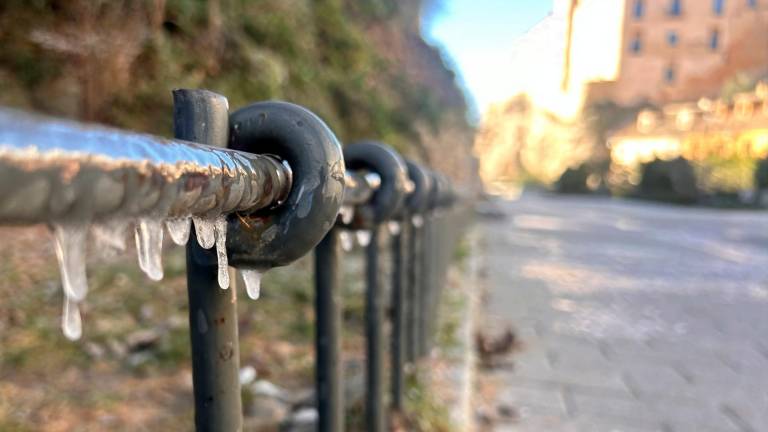 Se han alcanzado los 10 grados bajo cero en el interior de Tarragona. Foto: EFE