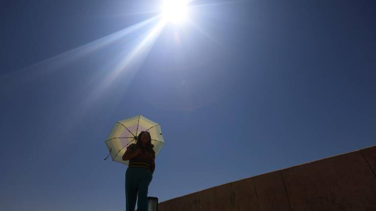 la temperatura media en julio fue de 24,4 ºC, anomalía que se establece en 1,3 ºC por encima de la media de lo normal. Foto: EFE