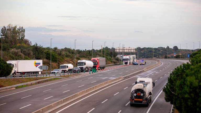 Imagen de la AP-7 a su paso por la provincia de Tarragona. Foto: Marc Bosch