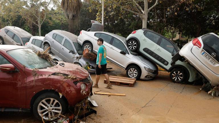 Tarragona está en alerta por el temporal que está causando estragos sobre todo en la Comunidad Valenciana. Foto: EFE