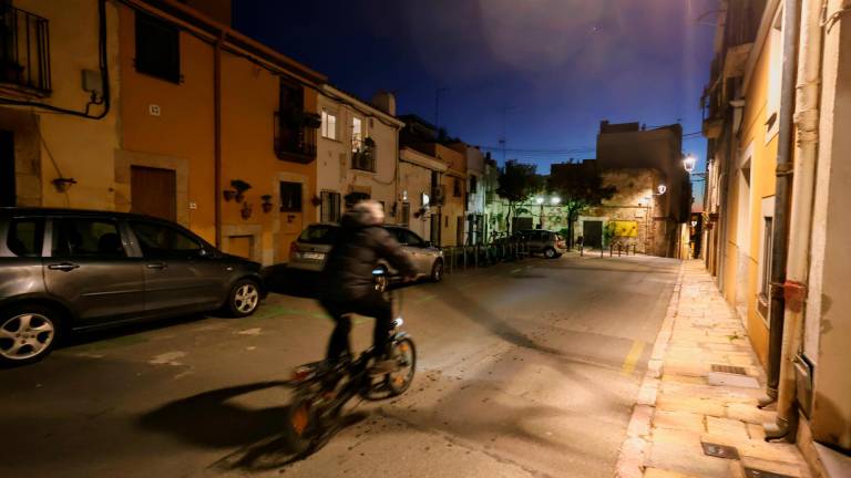 En la Part Alta el número de plazas verdes para residentes es mínimo. foto: Àngel Ullate