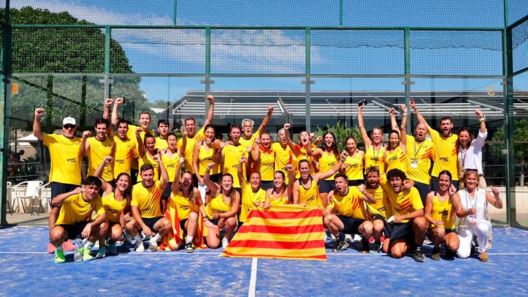 La Selecció Catalana masculina y femenina se hizo con un doblete histórico en Murcia. FOTO: FCP