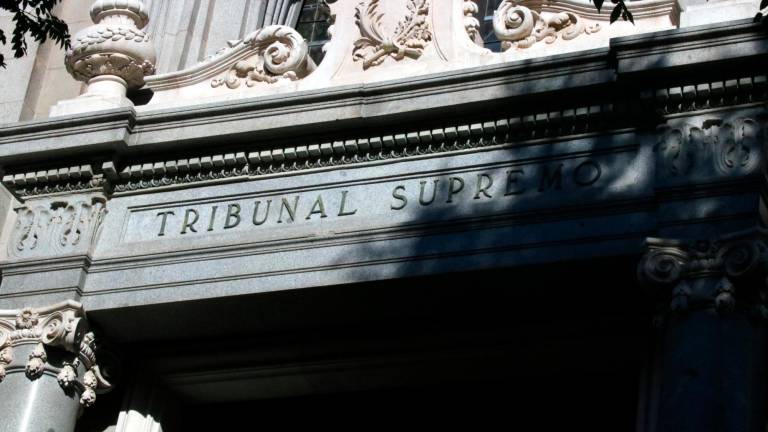 Façana del Tribunal Suprem, a Madrid. Foto: ACN