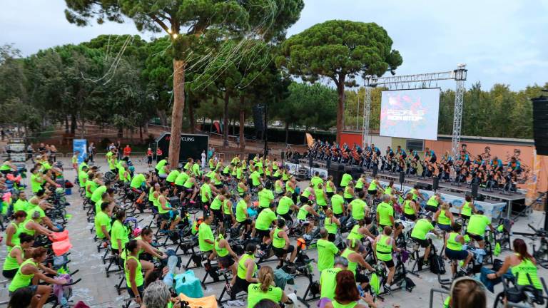 La Pedals NonStop es uno de los eventos deportivos solidarios más importantes de la costa. foto: a. mariné