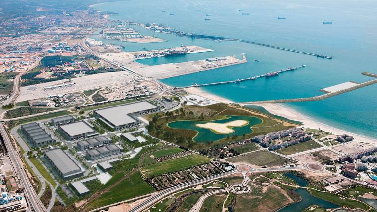 Área de la ZAL del Port de Tarragona. foto: port tarragona