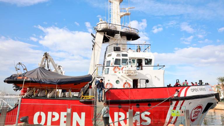 $!El barco, actualmente atracado en Tarragona. Foto: Alba Mariné