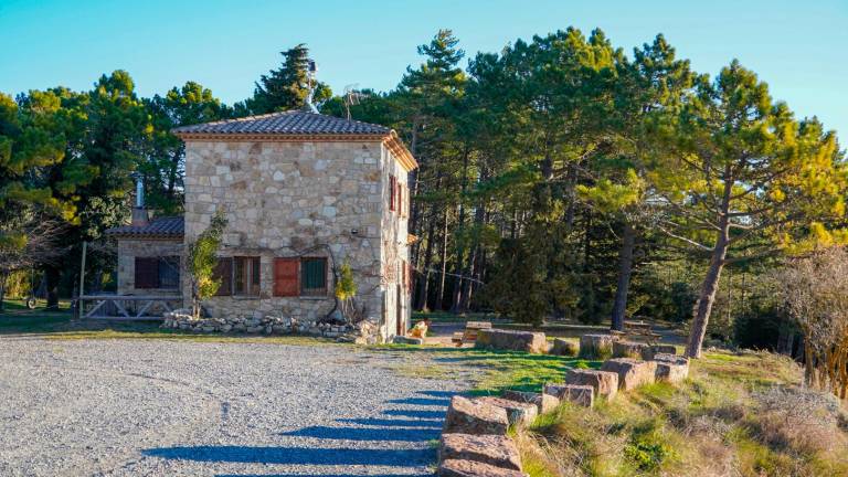 El refugio actual de La Mussara. FOTO: Santi García