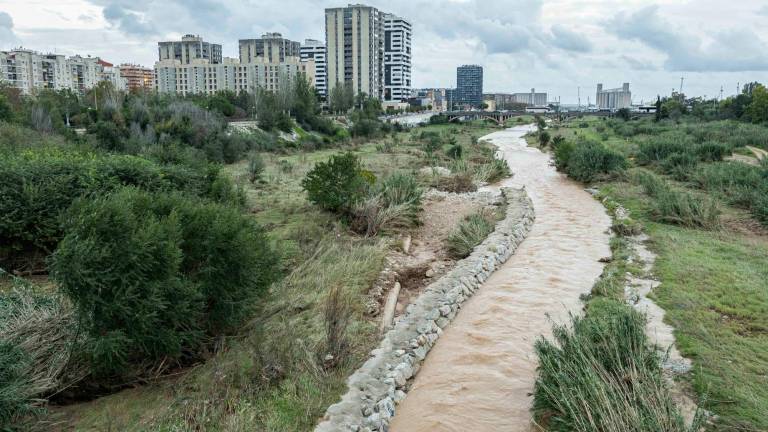 Estado actual del río Francolí a su paso por la ciudad de Tarragona. Foto: Àngel Ullate