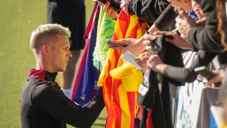 Dani Olmo. Foto: EFE