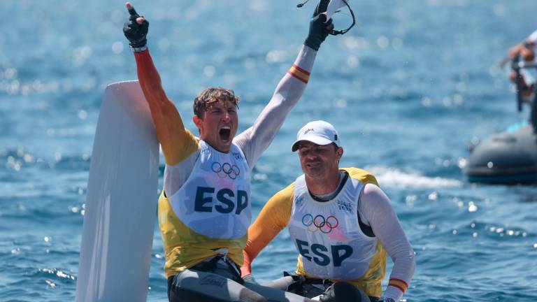 Diego Botín y Florian Trittel son los nuevos campeones olímpicos. Foto: EFE