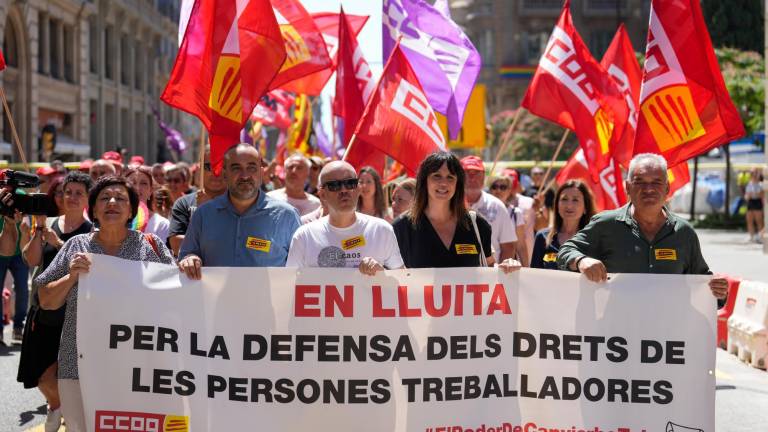 470.000 trabajadores catalanes que ya cuentan con una jornada por debajo de las 37,5 horas. Foto: EFE