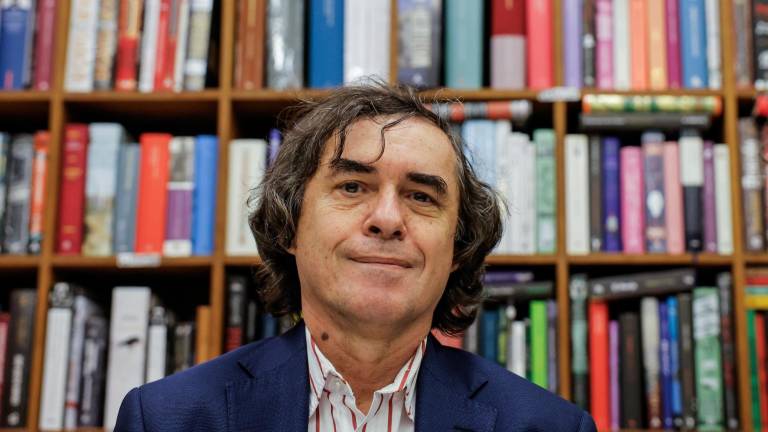 El poeta y novelista Mircea Cartarescu ha presentado recientemente ‘Theodoros’. Foto: EFE