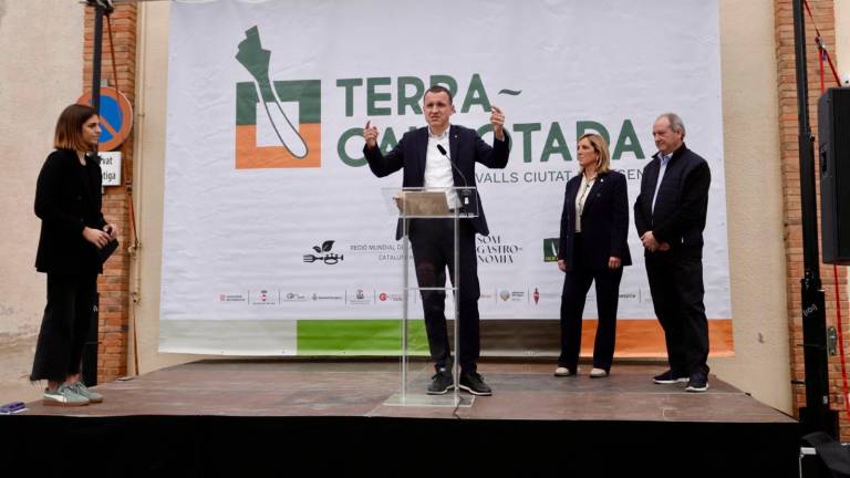 Imatge de la inauguració del projecte Terra Calçotada de Valls. Foto: Marc Bosch