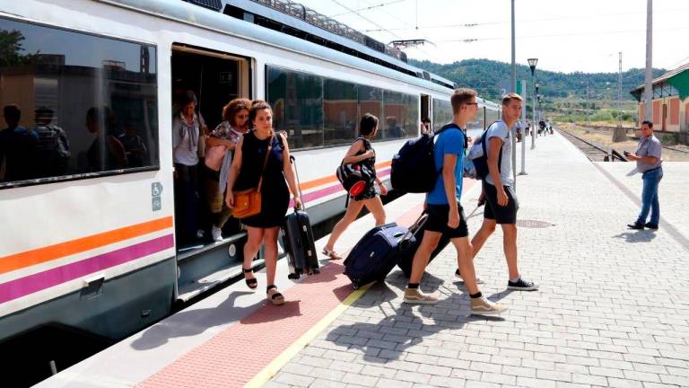 Estación de Marçà-Falset. Foto: ACN