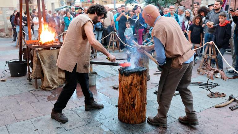 Entre els oficis tracdicionals va estar l’art de la forja. Foto: Alba Mariné