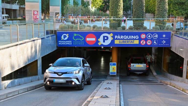 El pàrquing Llibertat de Reus. Foto: Alfredo González