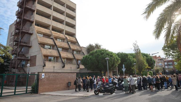 Protesta dels treballadors el passat 27 d’octubre. Foto: Alba Mariné/DT