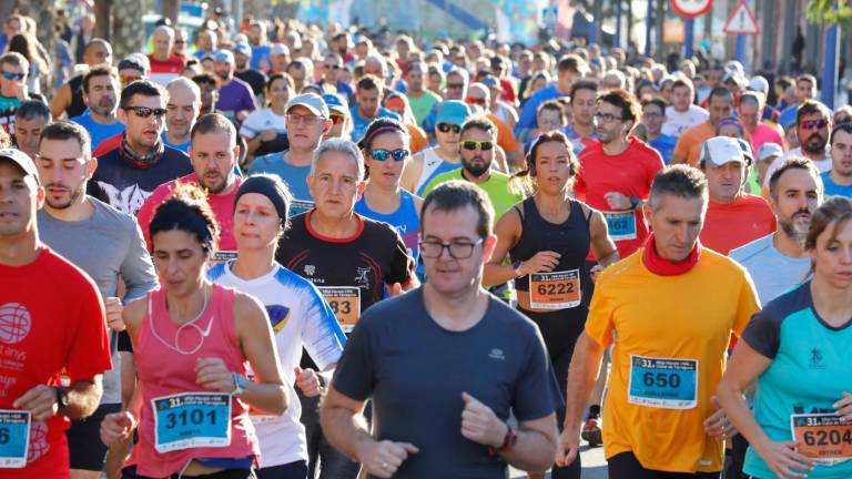 La Mitja Marató en una de sus ediciones anteriores. Foto: Pere Ferré