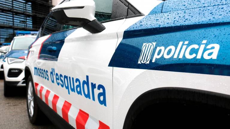 Un vehículo de los Mossos d’Esquadra. Foto: ACN