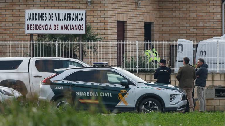 La residencia Jardines de Villafranca, en Villafranca de Ebro (Zaragoza). Foto: EFE