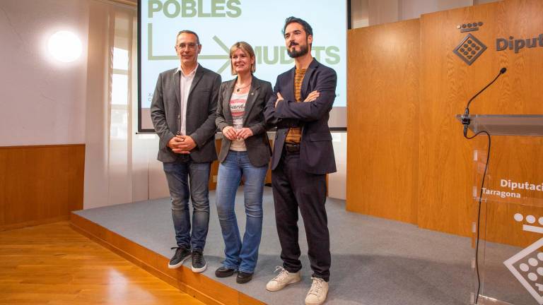 Imagen de la presentación del proyecto Pobles Mudats. Foto; Cedida