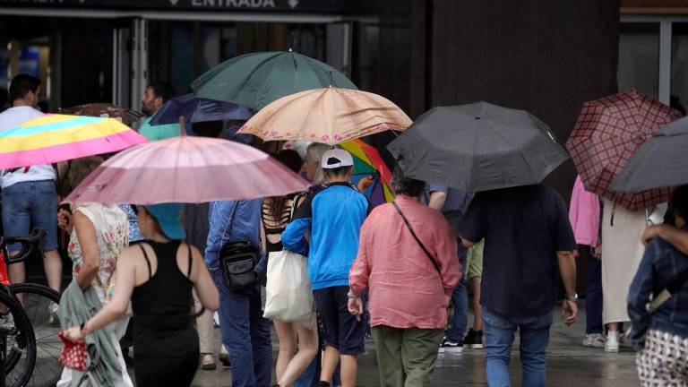 Se prevé que las lluvias se alarguen hasta el miércoles 4 de septiembre. Foto: EFE