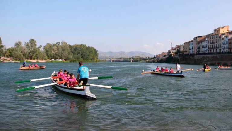 La festa busca donar a conèixer el patrimoni fluvial dels pobles que viuen a tocar del riu Ebre, el patrimoni històric, cultural i tradicional. Foto: ACN