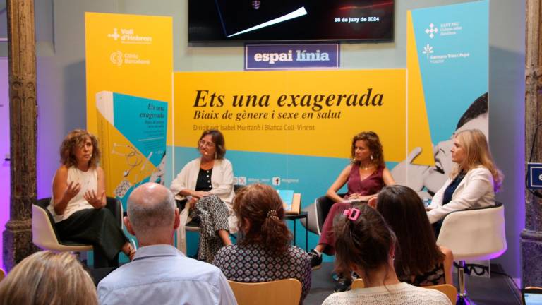 $!Presentación del libro ‘Ets una exagerada’ el pasado mes de septiembre. FOTO: ACN/Natzaret Romero