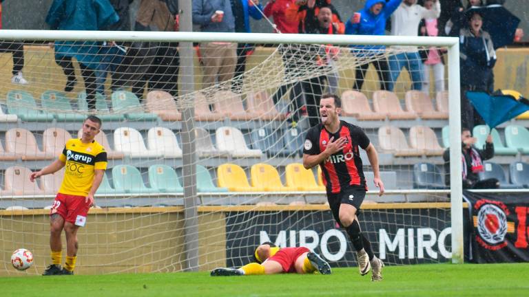 Ricardo Vaz anotó el gol del empate rojinegro en el arranque de la segunda mitad. foto: MARC LIBIANO