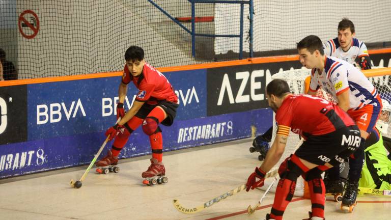 Diego Rojas en un partido esta temporada con el Reus. foto: a. mariné