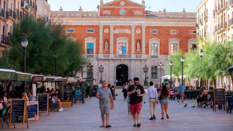 La sede del Ayuntamiento de Tarragona, en la plaza de la Font. Foto: Marc Bosch