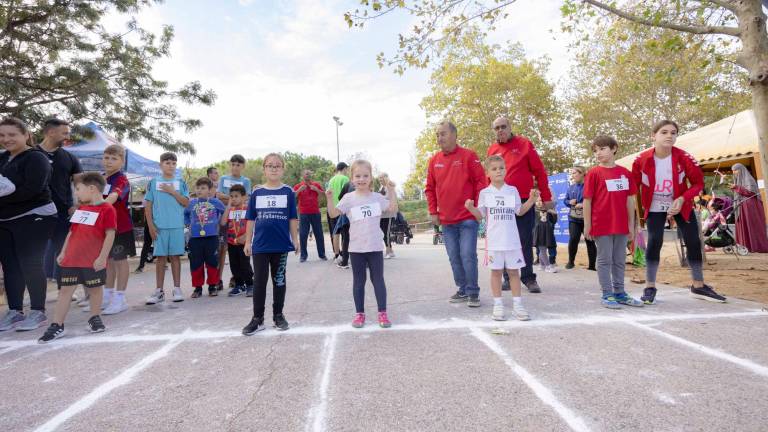 Hubo más de 180 inscripciones, en un Parc del Francolí lleno de ilusión. foto: àngel ullate