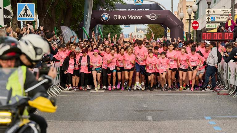 Imagen de la anterior edición de la Women Race El Corte Inglés. Foto: Cedida