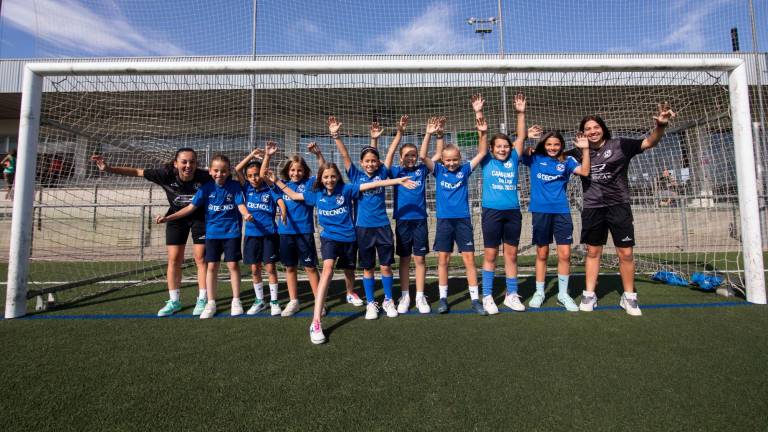 $!Tarragona duplica el número de jugadoras de fútbol en los últimos dos años