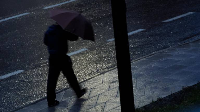 El pico del temporal llegará a partir de las 20 horas. Foto: EFE