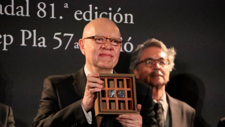 Jorge Fernández Díaz, ganador del Premio Nadal 2025. Foto: ACN