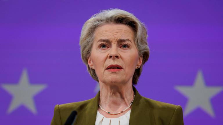 La presidenta de la Comisión Europea, Ursula von der Leyen. Foto: EFE